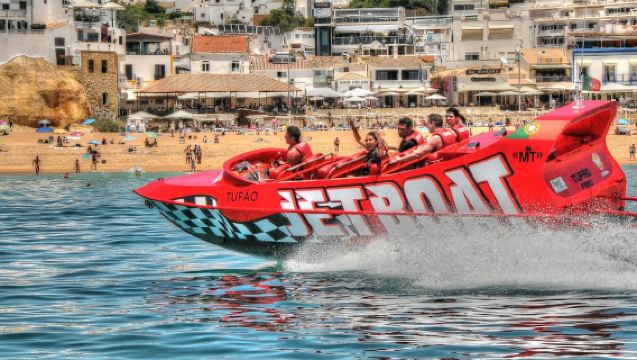 Albufeira: Jet Boat Ride