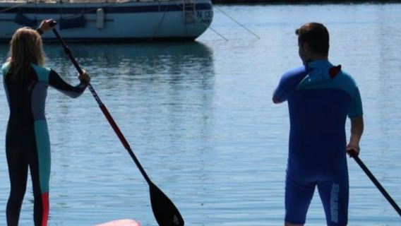Valencia: 1-stündiges Stand-Up-Paddling-Erlebnis