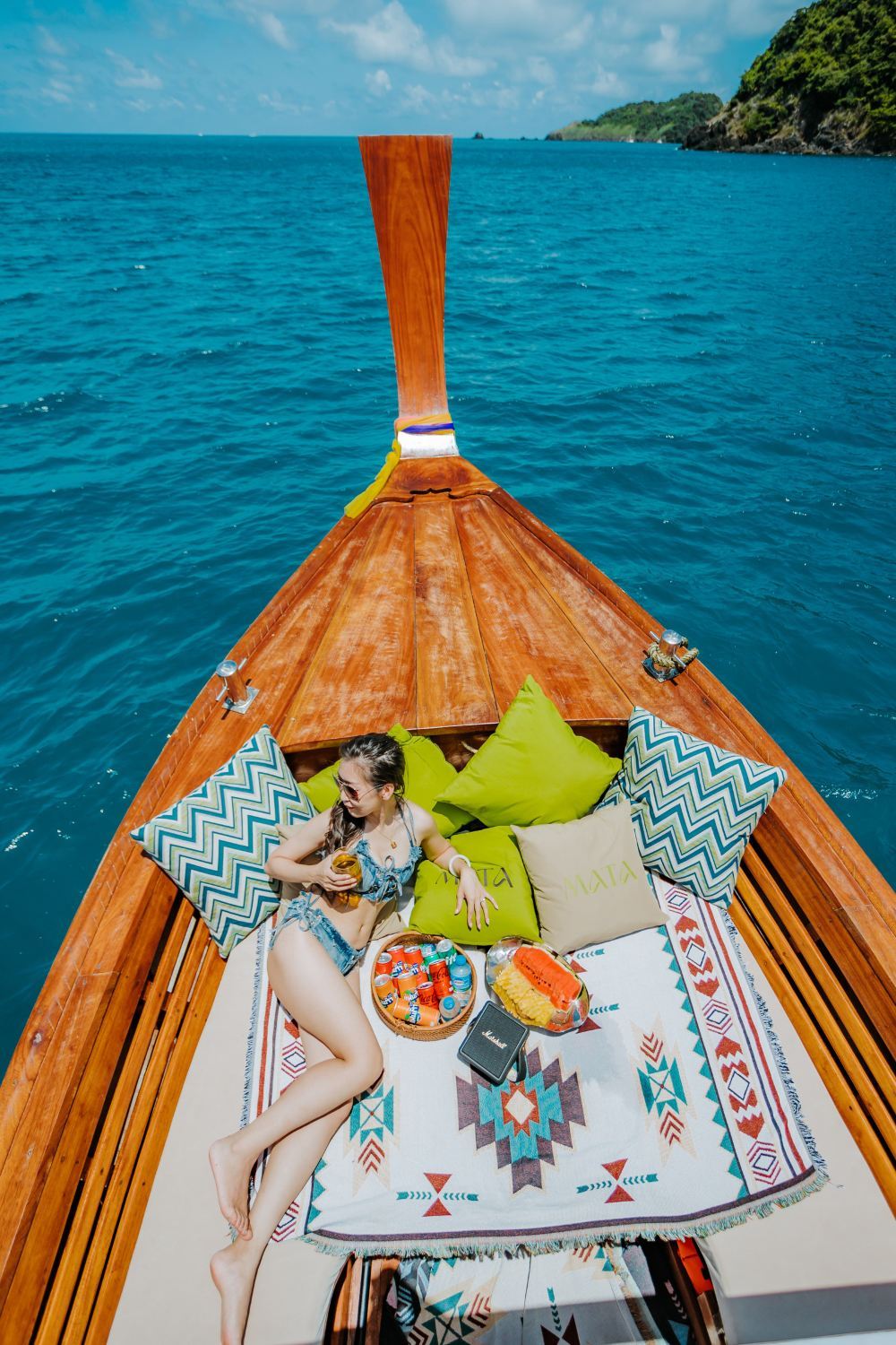 Noleggio di longtail boat a Phuket [scelta tra diverse rotte per isole come Racha, Coral, Koh Rong, Laem Phromthep e Honeymoon]|Attrazioni popolari a Phuket|Posti popolari per scattare foto