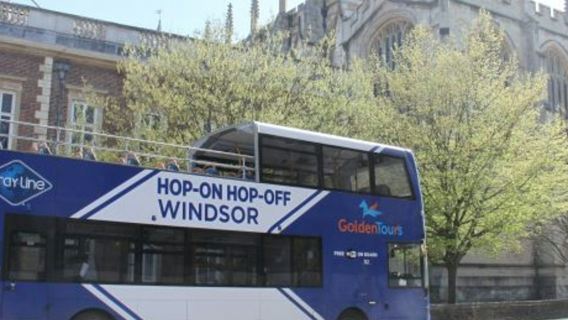 Windsor London: 24-timers Hop-on Hop-off Bus Tur + Audioguide