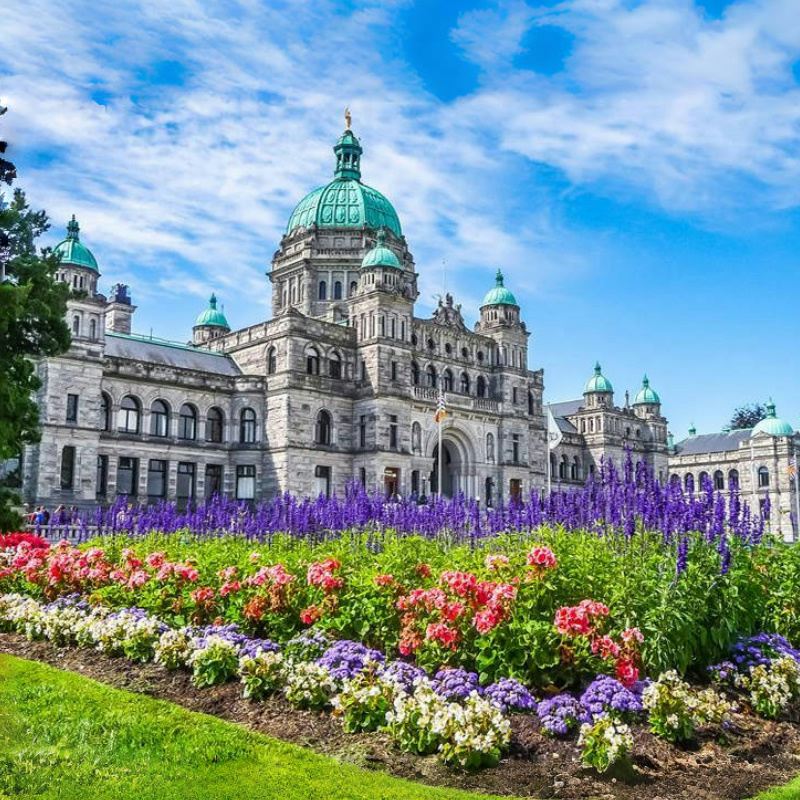 Excursión de un día a Victoria (Canadá) [ida y vuelta desde Vancouver/incluye ferry de BC/jardines Butchart]