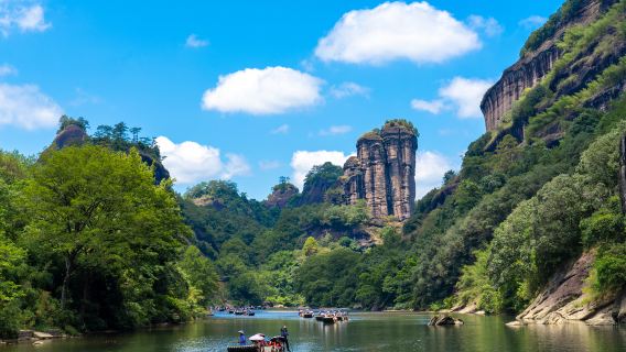 Wuyi Mountain Private Tour with High-speed Rail