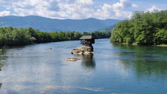 Belgrade, Serbia: Drina river house + Drvengrad + train to Sarajevo