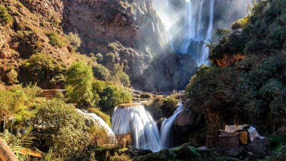 Desde Marrakech: Excursión de un día a las cascadas de Ouzoud