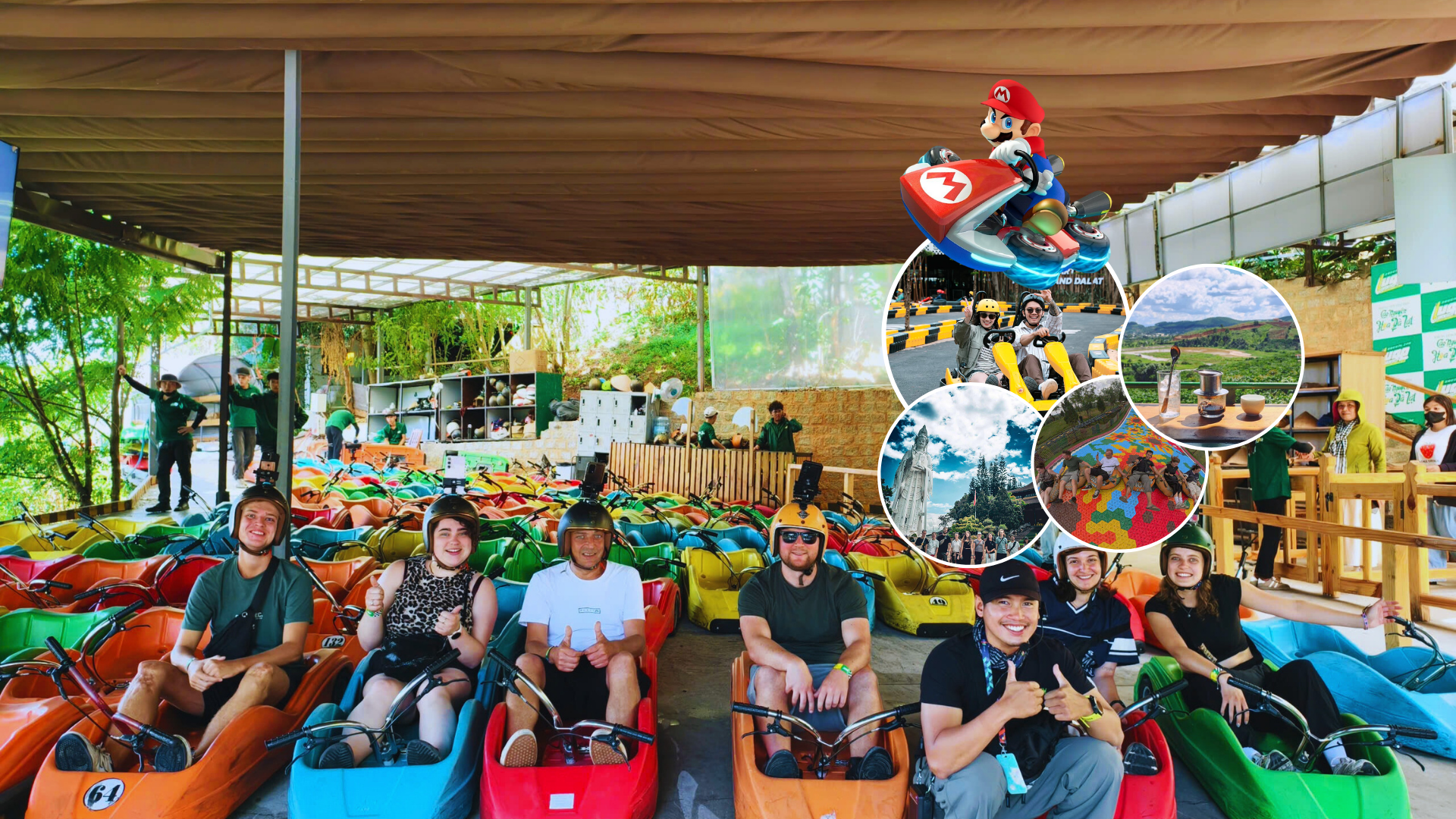 Da Lat: Mario Kart - Mongo Land - Piccolo gruppo in campagna