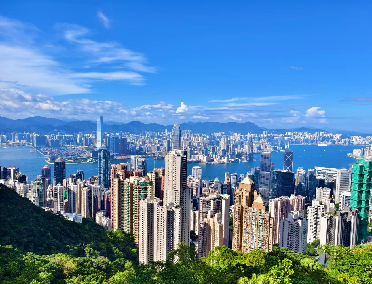 [Tour personalizzato con noleggio con conducente esclusivo a Hong Kong] Tour di un giorno a Hong Kong: Sai Kung + Victoria Peak + Ruota panoramica