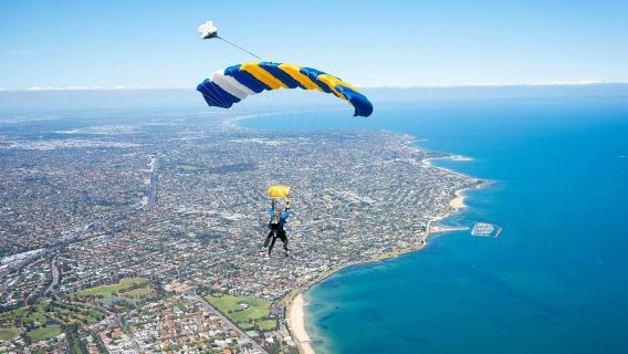 Pakej terjun udara Skydive di Melbourne, Australia [pilihan foto/video termasuk pengangkutan]