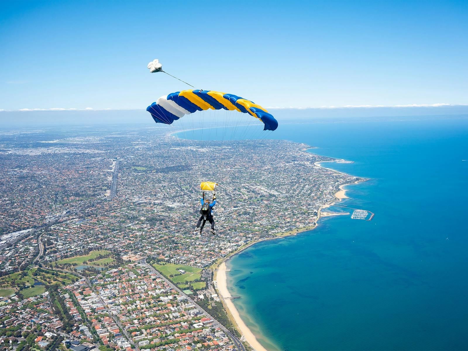 Tour di paracadutismo a Melbourne in Australia [opzione foto/video incluso trasferimento]