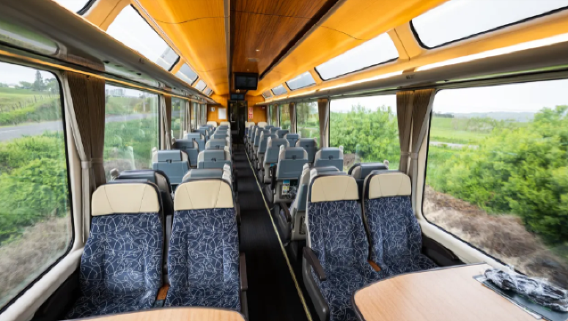 Coastal Pacific Train ~ Picton | Christchurch | Kaikoura | Blenheim ~ Optional