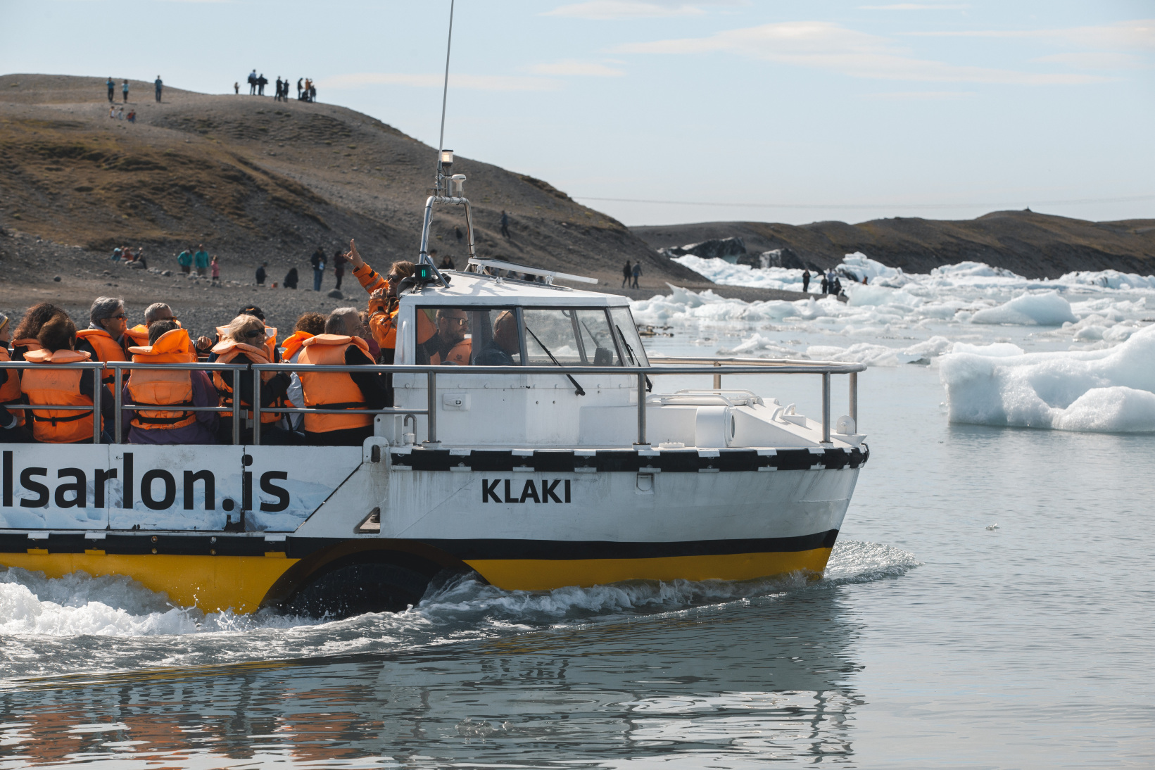 冰島傑古沙龍冰湖遊船兩棲船/橡皮艇船票