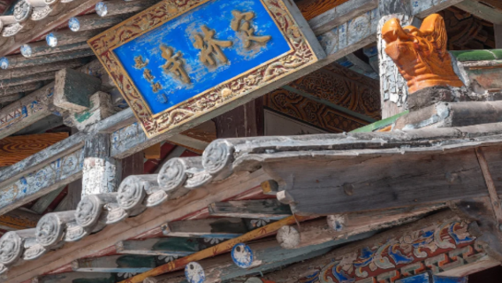 Lawatan sehari ke Kuil Chongming, Kuang Dinglin, Kuang Tiefo dan Kuang Kaihua di Jincheng, Shanxi