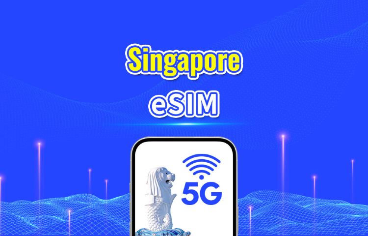 Singapore 5G eSIM | Dual Net | Daily/Total Data Package | 1–30 Days | 24-Hour Billing | QR Code