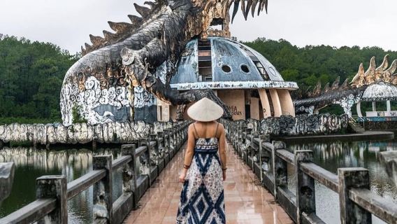 Tour desde HUE: monasterio THIEN AN – parque HO THUY TIEN – pueblo THUY BIEU