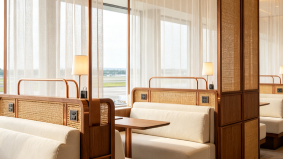 DPS/Aeropuerto Internacional Ngurah Rai de Denpasar, Bali | Vale de uso para sala VIP de descanso durante la espera del vuelo/sala/escala