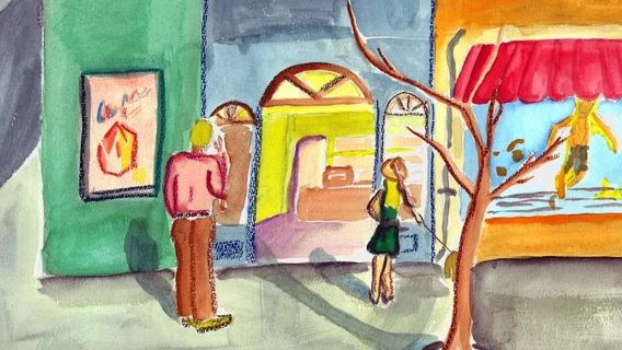 Travel Illustration in Munich