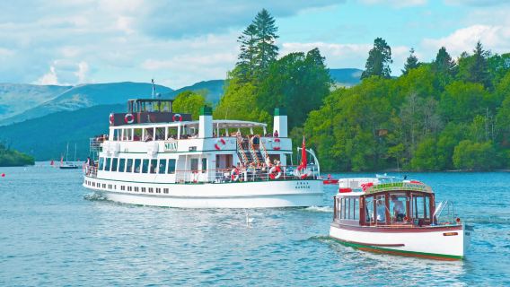 Windermere, Edinburgh Castle, and University of Manchester one-day tour