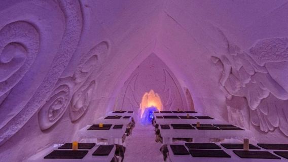 Arctic SnowHotel Visit with Ice Restaurant + Dinner