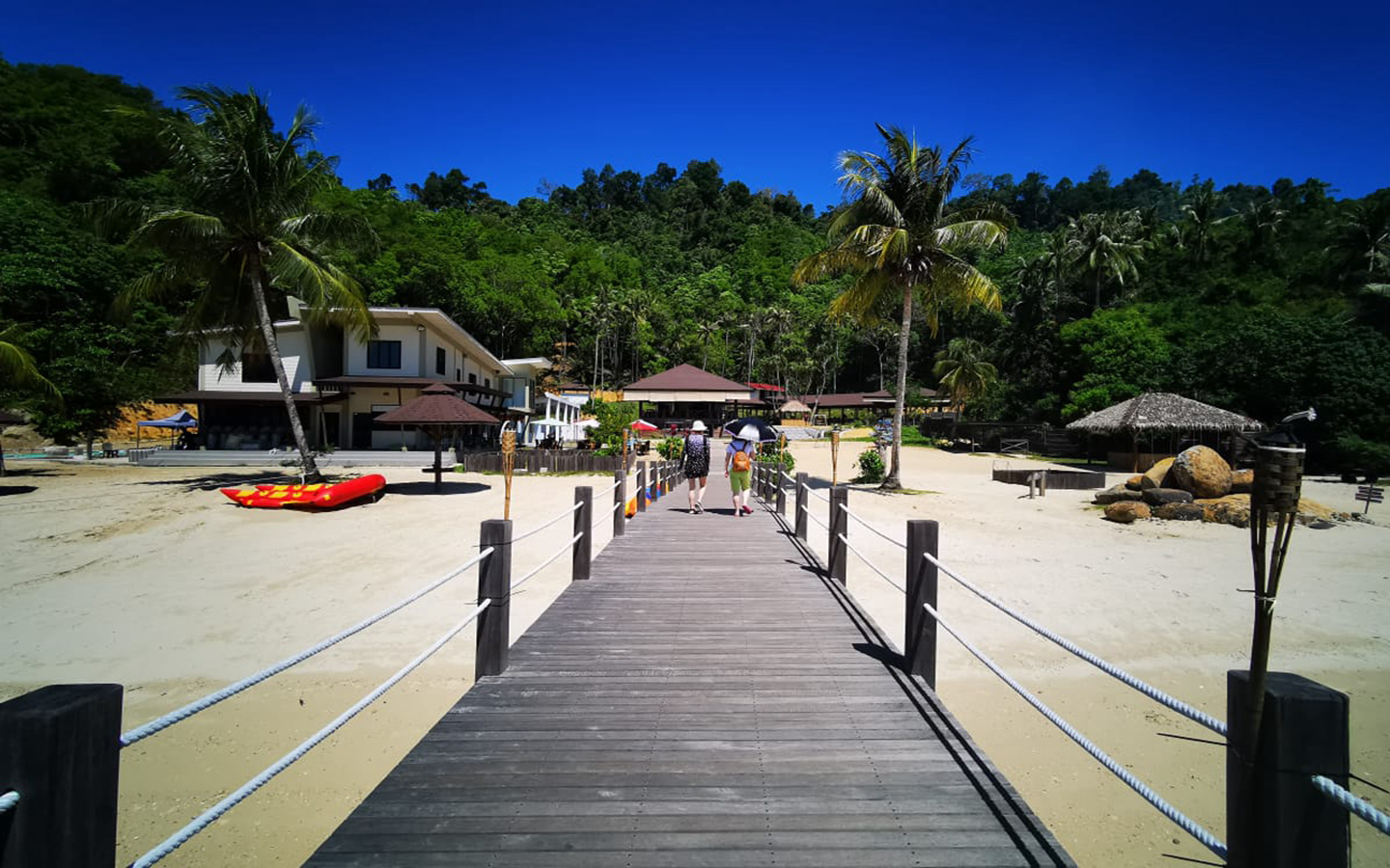 ทัวร์ 1 วันดำน้ำตื้นแบบกรุ๊ปรวมที่เกาะเมงกาบูโกตากีนาบาลูรัฐซาบะห์พร้อมตัวเลือกกิจกรรมทางน้ำ