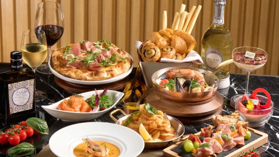 マカオ スタジオシティ【イタリアンレストラン】イタリアン週末セミブッフェランチ【公式チケット】