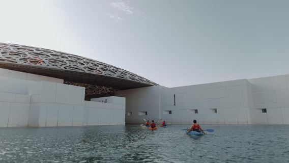 Abu Dhabi : visite guidée en kayak autour du Louvre