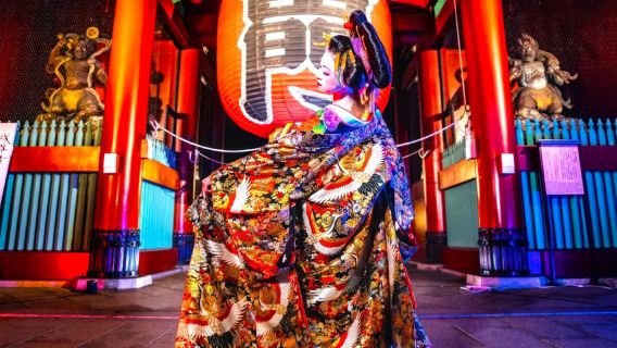 Tokyo: Japanese Dance Cabaret Theater Asakusa-Kaguwa Ticket