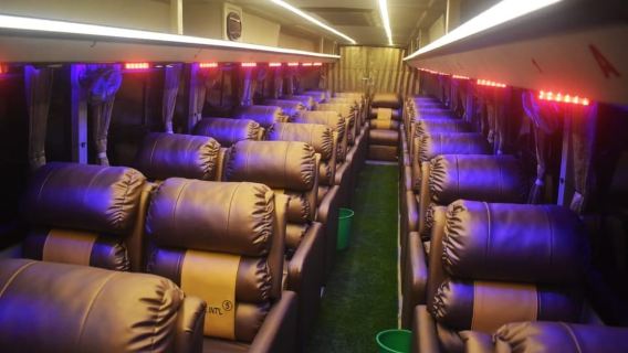 Busticket von Kathmandu nach Pokhara