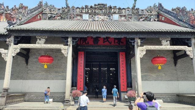 中國廣州陳家祠+南越王墓博物館+越秀公園+中山紀念堂
