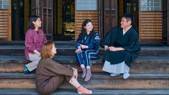 Near Kyoto: Temple Life & Old Town Walk by Lake Biwa