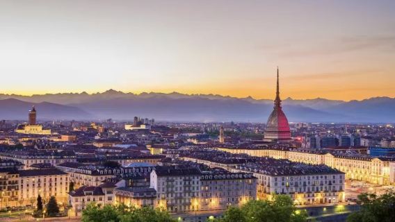 Superga Cathedral + University of Turin + National Cinema Museum + Politecnico di Torino