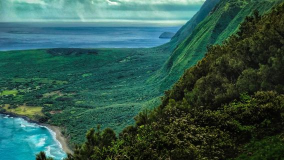 美國夏威夷歐胡島古蘭尼牧場電影之旅+庫阿洛亞地區公園一日遊