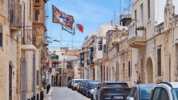 馬耳他姆迪納老城+聖保羅地下墓穴+莫斯塔教堂+丁利懸崖一日遊