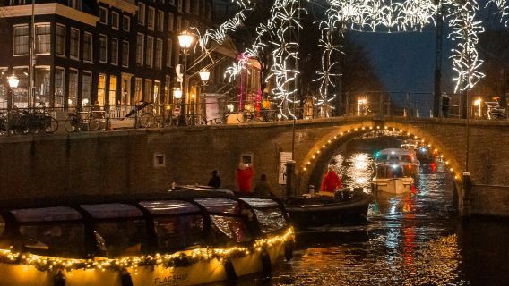 Amsterdam Light Festival: Luxury Boat Cruise + Optional Unlimited Drinks