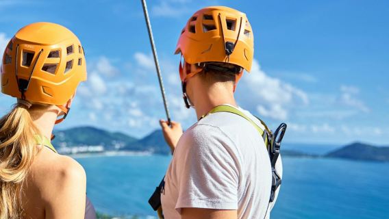 Erawan Patong Seaview Zipline: Guided Tour + Roundtrip Transport