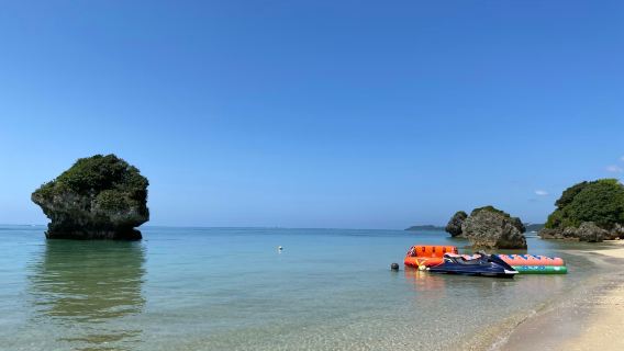 Mibaru Beach, Japan|DMMK Aquarium|Senaga Island|Chinese private charter|Family 1-day tour