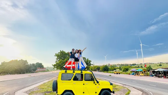 Τουρ με Τζιπ στην Έρημο της Μούι Νε – Πλήρες Πακέτο [Παραλαβή, Αποβίβαση, Σαλόνι]