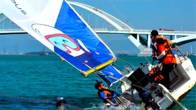 廈門五緣灣帆船出海體驗【官方出票+海上時長40-50分鐘+可以選擇香山帆船】