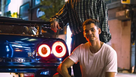 Tokyo Daikoku JDM famous car night tour experience