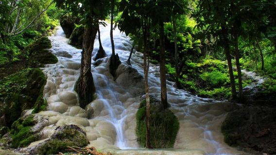 อุทยานแห่งชาติน้ำตกบัวตอง-น้ำพุเจ็ดสี + สวนกระดาษขี้ช้าง ทัวร์ครึ่งวัน