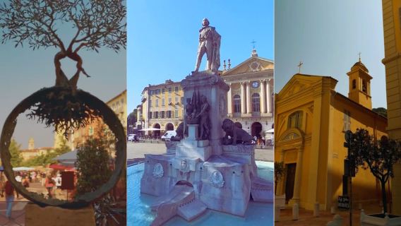 Nice: Historical Walking Tour Through 400,000 Years of History, with Photos and Prints