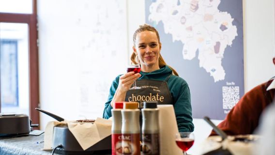 Bruges: Belgian Chocolate Making Workshop with Beer Tasting