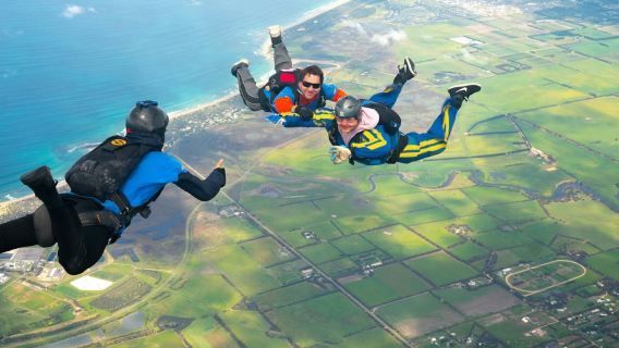Salto en paracaídas sobre Great Ocean Road
