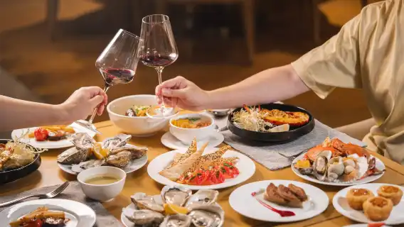 Shenzhen Marriott Hotel Nanshan | 43rd Floor Skyline View|Shangshan Buffet at Nanshan|Party feast|Lunch and Dinner Buffet|