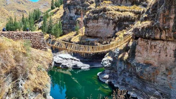 Sehari Penuh || Jembatan Inka Qeswachaka || Tur rombongan + makan siang