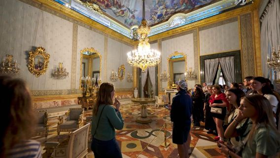 Madrid: Visita al Palacio Real, espectáculo de flamenco y tapas con bebida