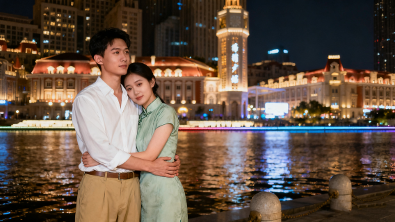 天津西開教堂旅拍【跟拍攝影親子照情侶閨蜜兒童跟拍家庭旅拍】