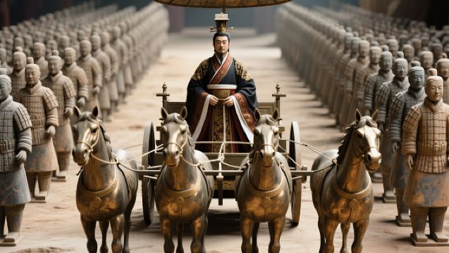 秦始皇帝陵博物院（兵馬俑）+秦始皇帝陵博物院-麗山園銅車馬一日遊【可選講師團/快通車丨手工製作】