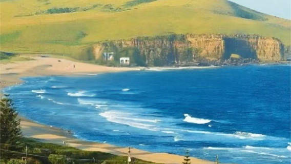 雪梨臥龍崗Kiama噴水洞Gerringong中文團一日遊