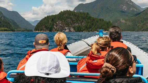 Vancouver: Indian Arm and Granite Falls Zodiac Boat Tour