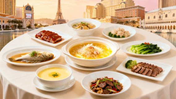 Ma Cao + Tháp Eiffel + The Venetian + Bữa ăn với vây cá mập - Tour Ma Cao 1 ngày thuần túy vui chơi