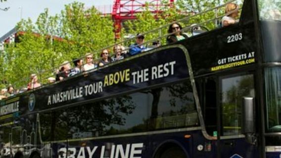 Tur Kota Nashville 1 Jam dengan Bus Bertingkat